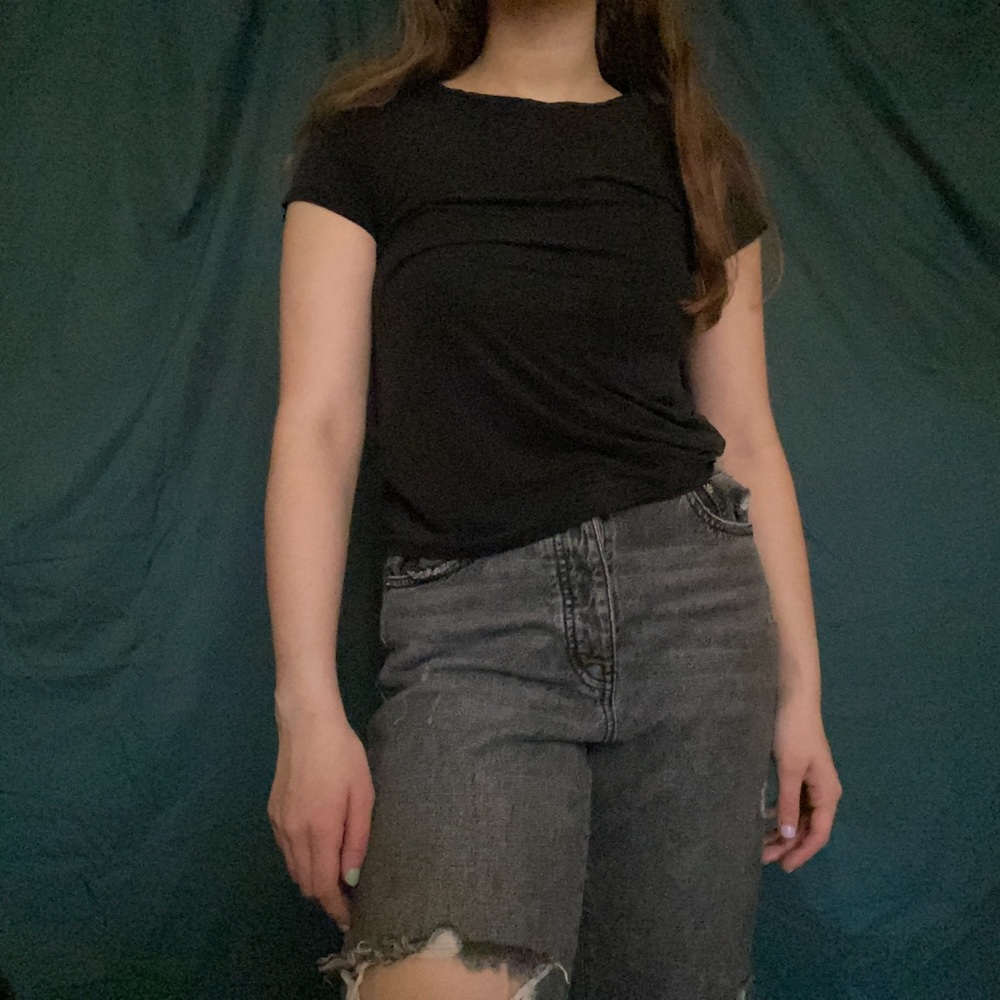 black american eagle t-shirt